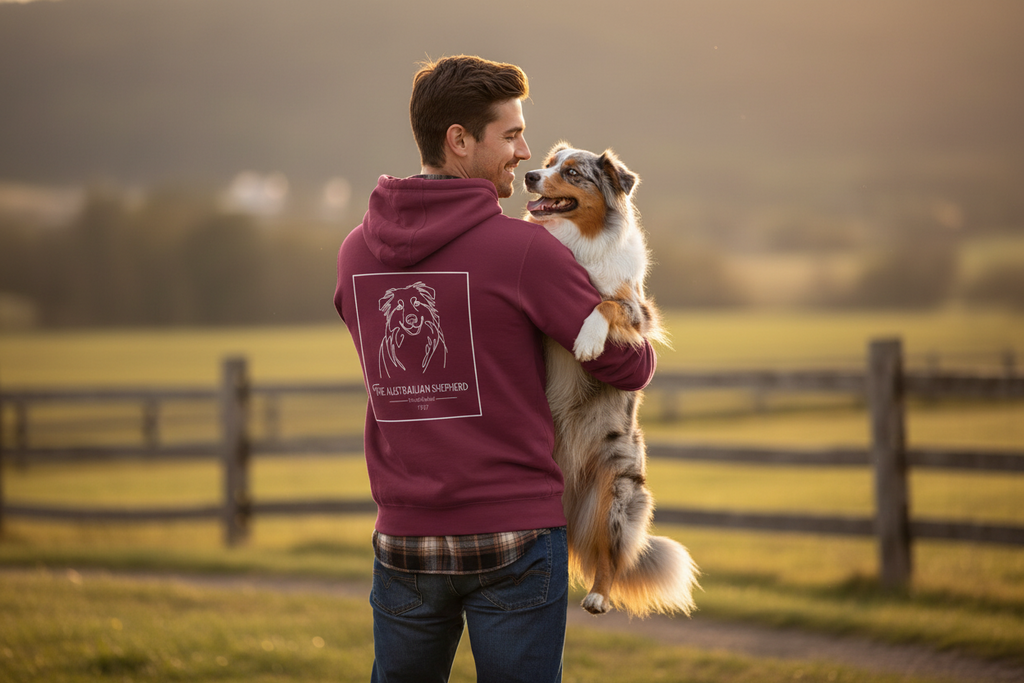 The Australian Shepherd Unisex Hoodie (dark)